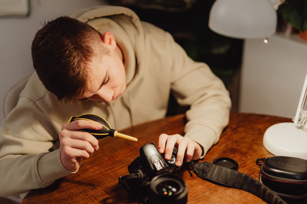 Cleaning Of Camera Sensor