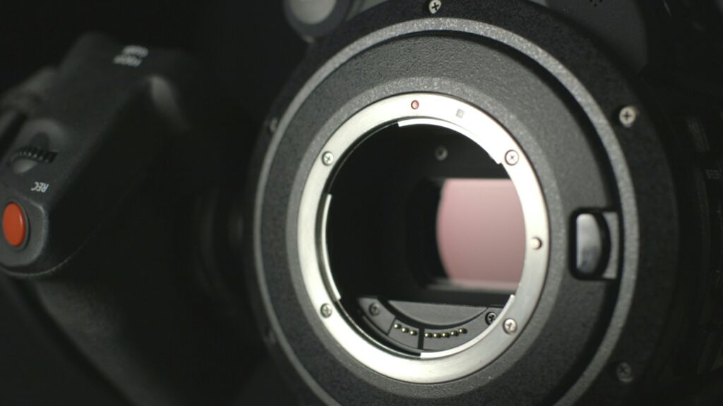 DSLR camera sensor