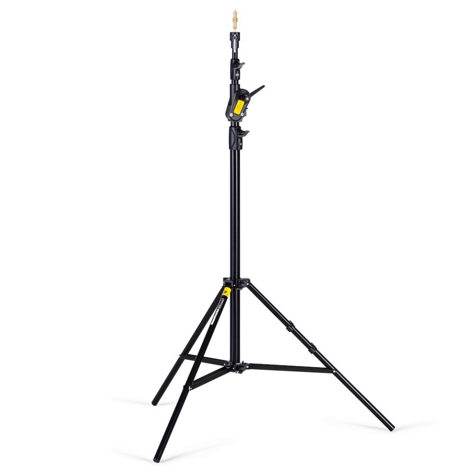 Combi Boom Stand Black Aluminium With Sandbag