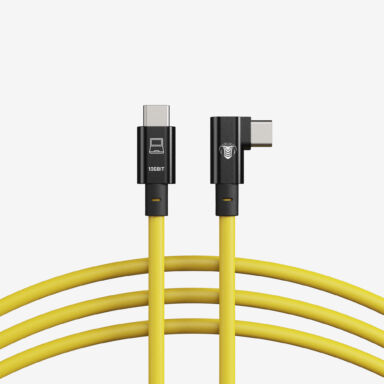 Cobra Tether Usb C To Usb C 90 Tether Cable 10m 10g Yellow