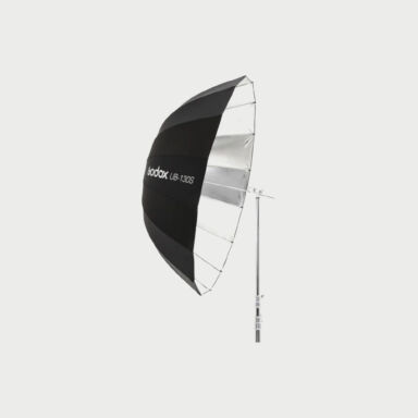 Parabolic Umbrella Silver 130cm Ub 130s