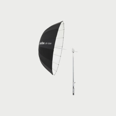 Parabolic Umbrella White 105cm Ub 105w