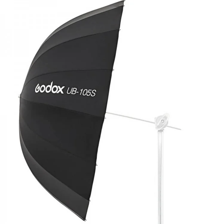 Parabolic Umbrella Zilver 105cm Ub 105s