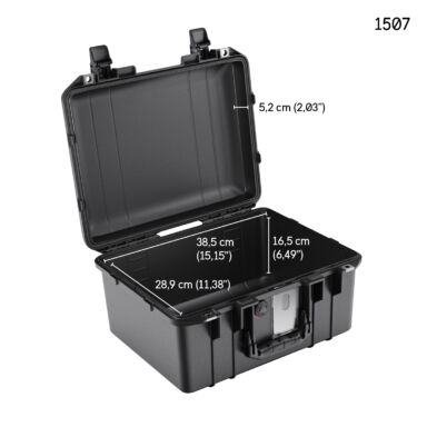 Peli 1507 Air Black Foam