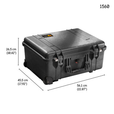 Peli Case Peli 1650 Black Empty