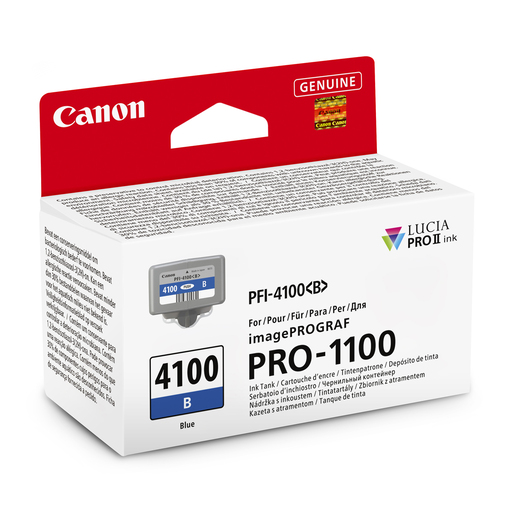 Pfi 4100b Blue Ink Cartridge 80ml