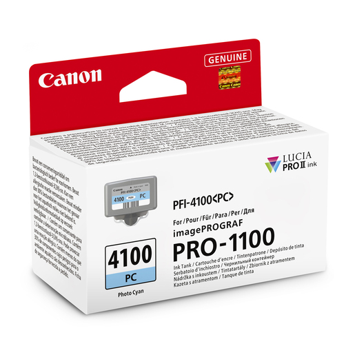 Pfi 4100pc Photo Cyan Ink Cartridge 80ml