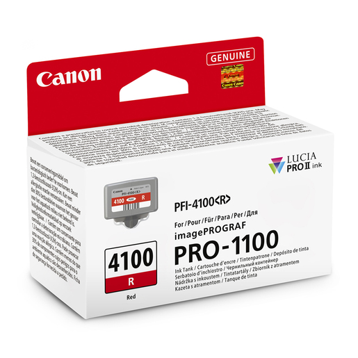 Pfi 4100r Red Ink Cartridge 80ml