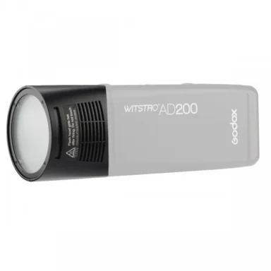 Round Flash Head H200r For Ad200