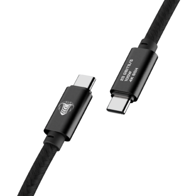 Cobra Tether Usb C To Usb C Tether Cable 0 3m 20g Black