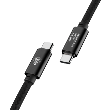 Cobra Tether Usb C To Usb C Tether Cable 0 5m 20g Black