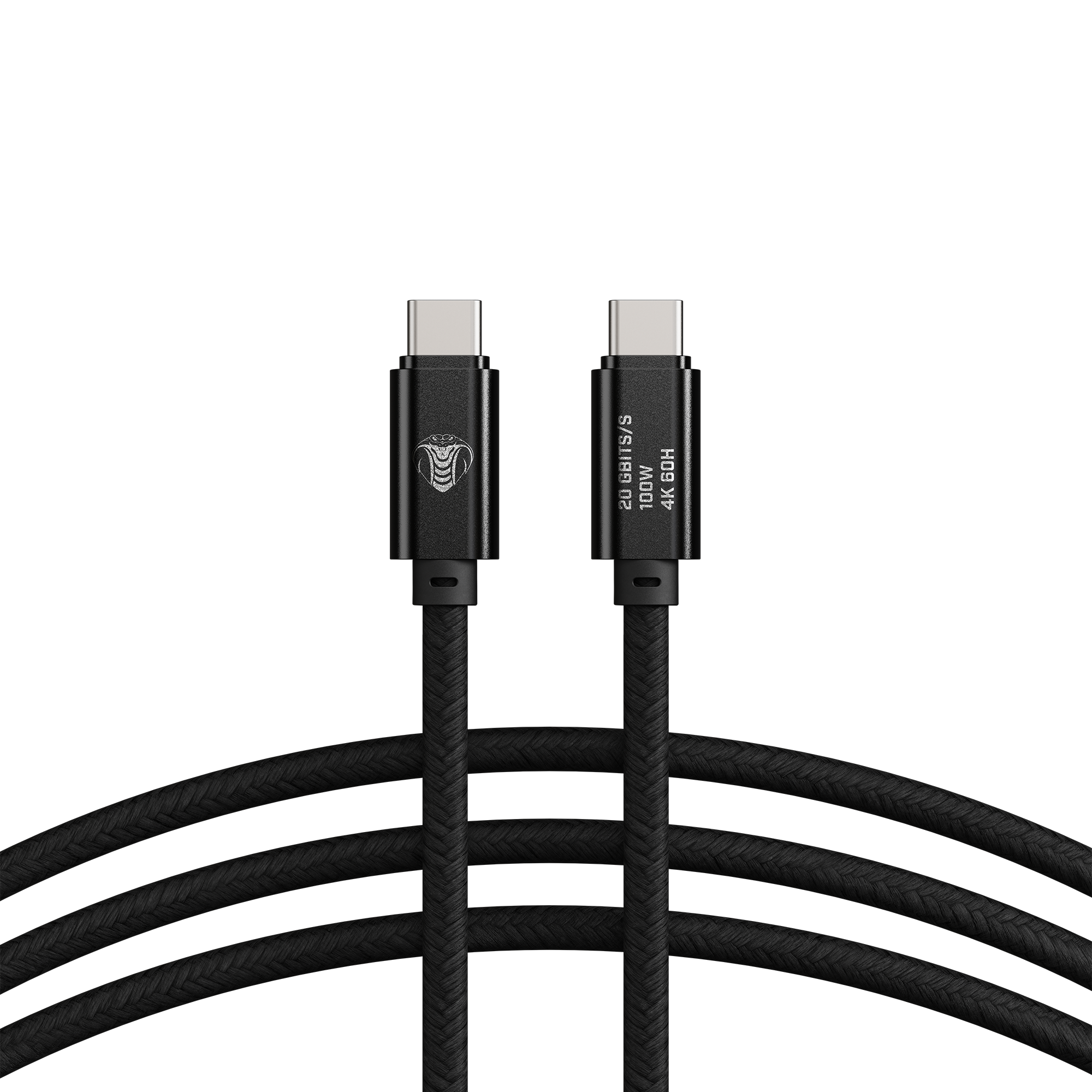 Cobra Tether Usb C To Usb C Tether Cable 0 5m 20g Black