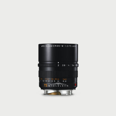 Apo Summicron M 75mm F 2 Asph Black Lens