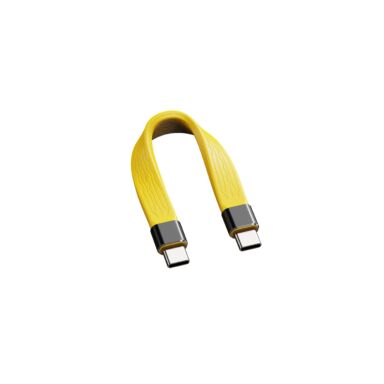 Cobra Tether Usb C To Usb C Usb 4 Flexpro Cable 0 14m 40g Yellow