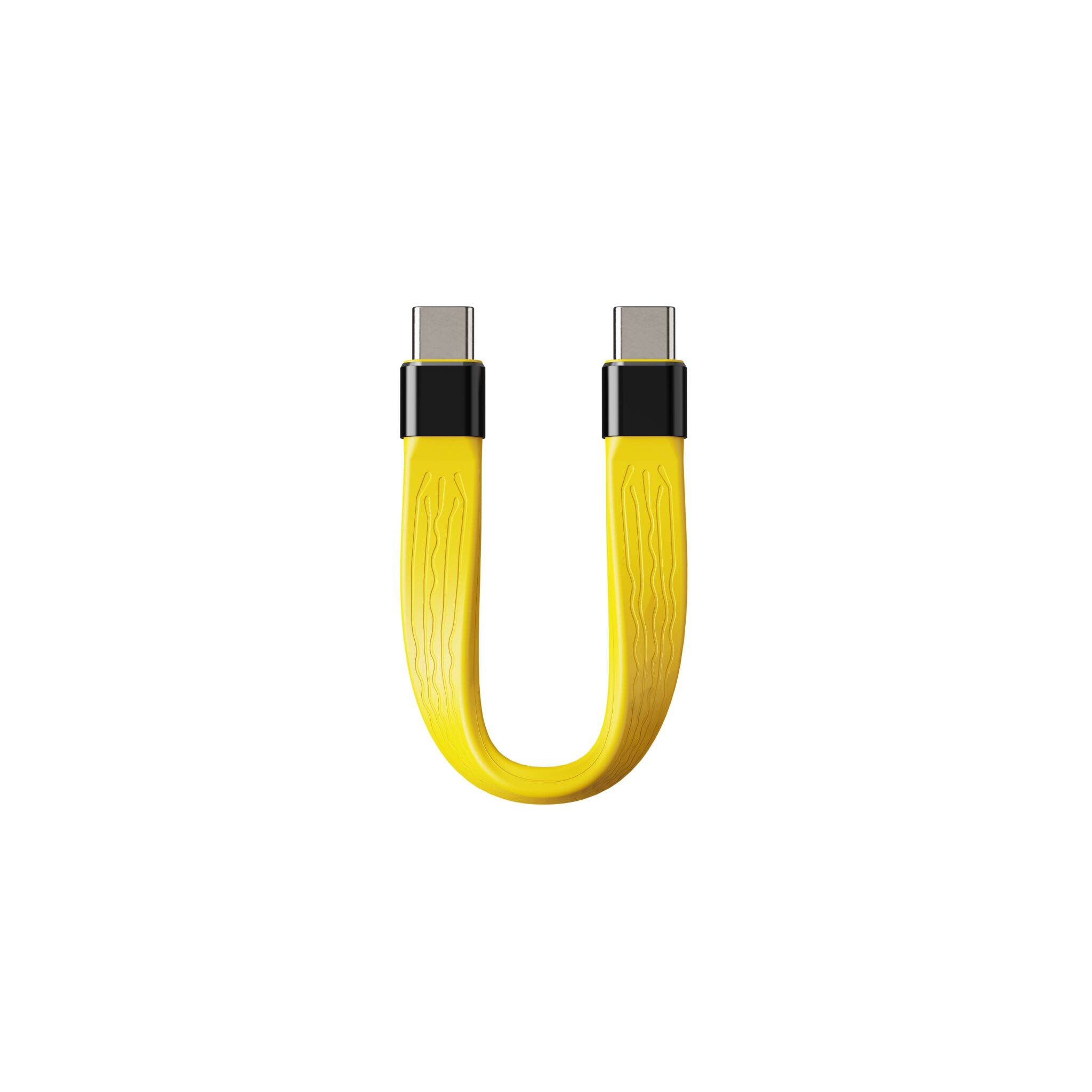 Cobra Tether Usb C To Usb C Usb 4 Flexpro Cable 0 14m 40g Yellow