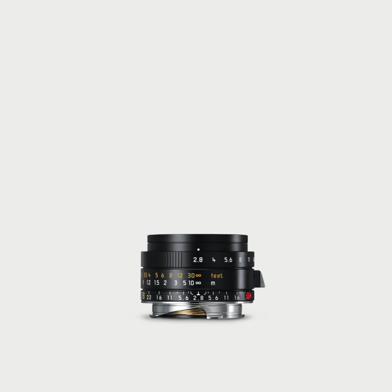 Elmarit M 28mm F 2 8 Asph Black Lens