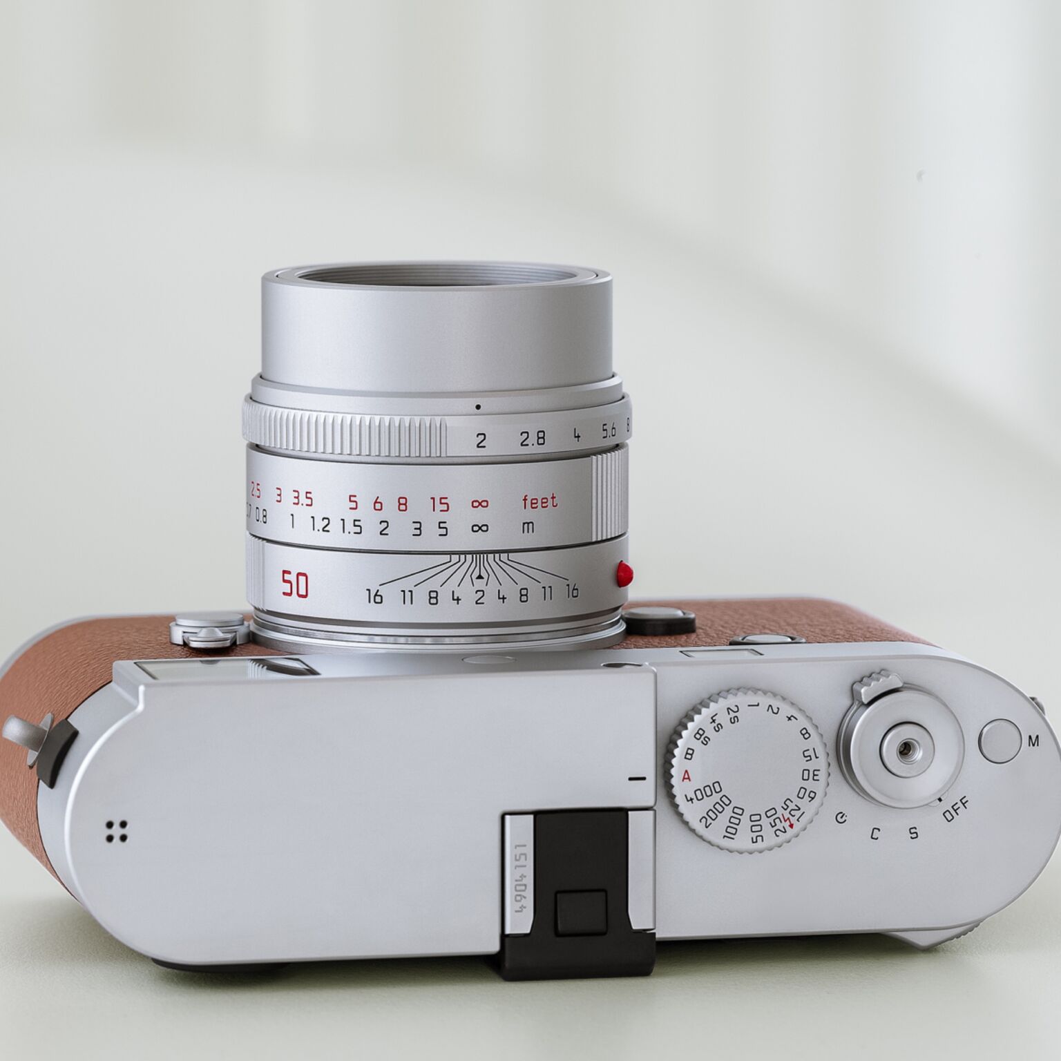 Leica Apo Summicron M 50mm F 2 Asph Silver Lens