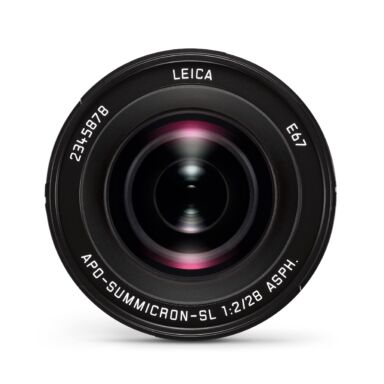 Leica Apo Summicron Sl 28mm F 2 Asph Black Lens