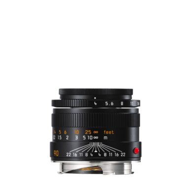 Leica Macro Elmar M 90mm F 4 Black Lens