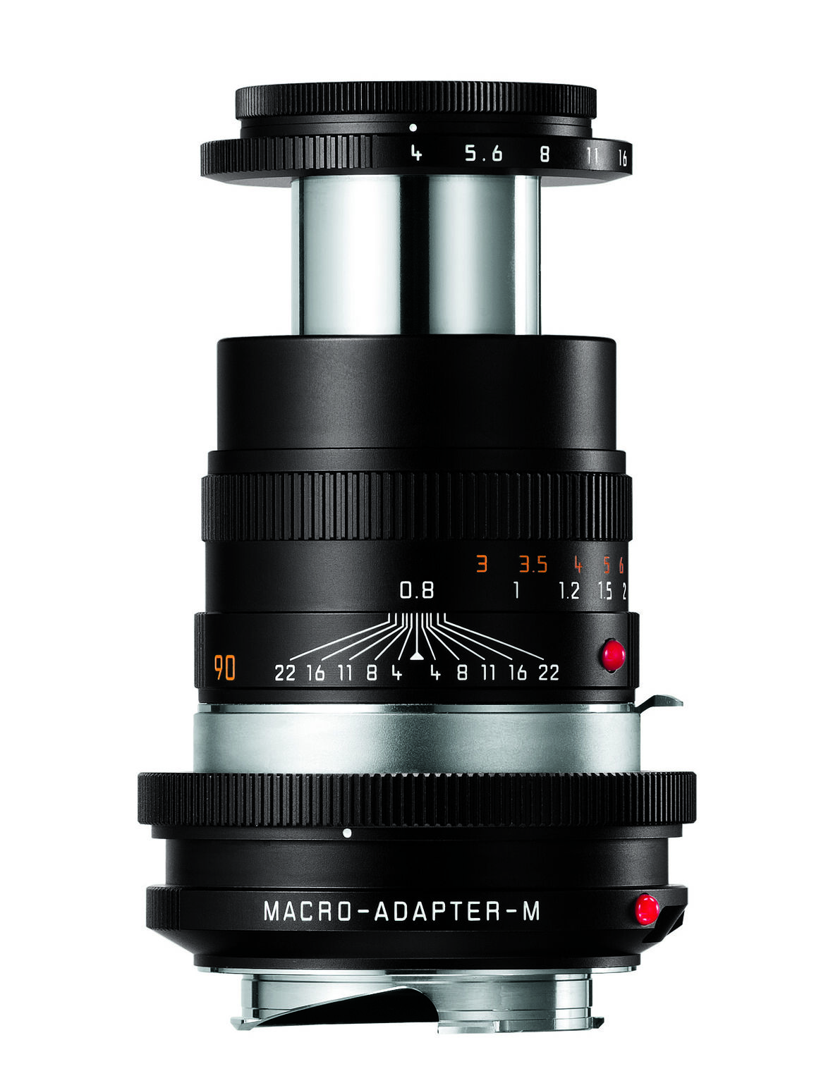 Leica Macro Elmar M 90mm F 4 Black Lens