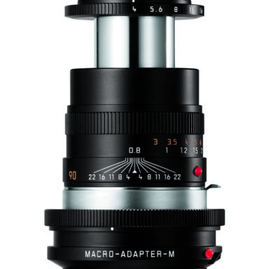 Leica Macro Elmar M 90mm F 4 Black Lens