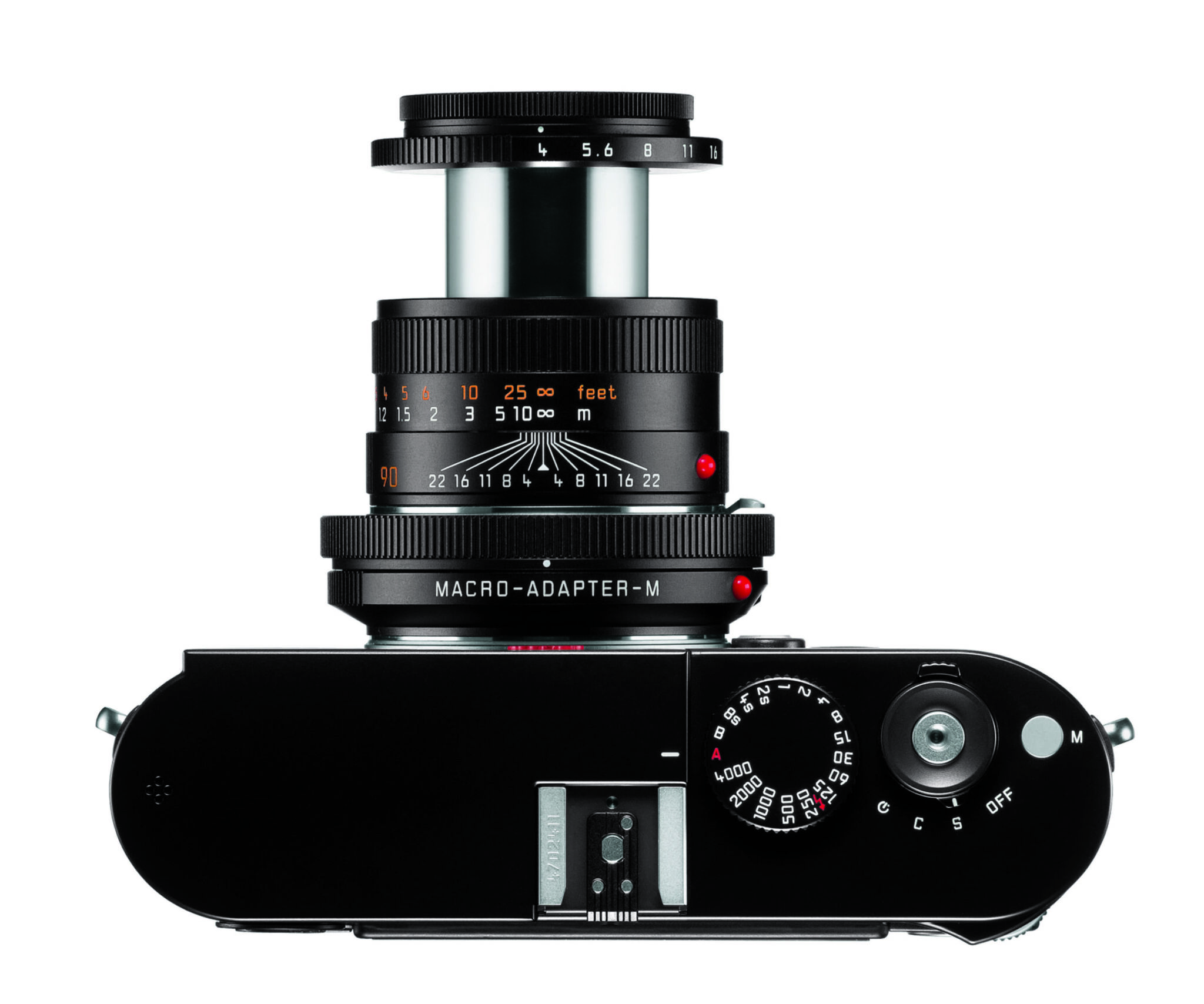 Leica Macro Elmar M 90mm F 4 Black Lens