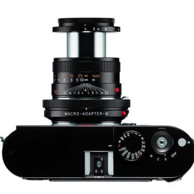 Leica Macro Elmar M 90mm F 4 Black Lens