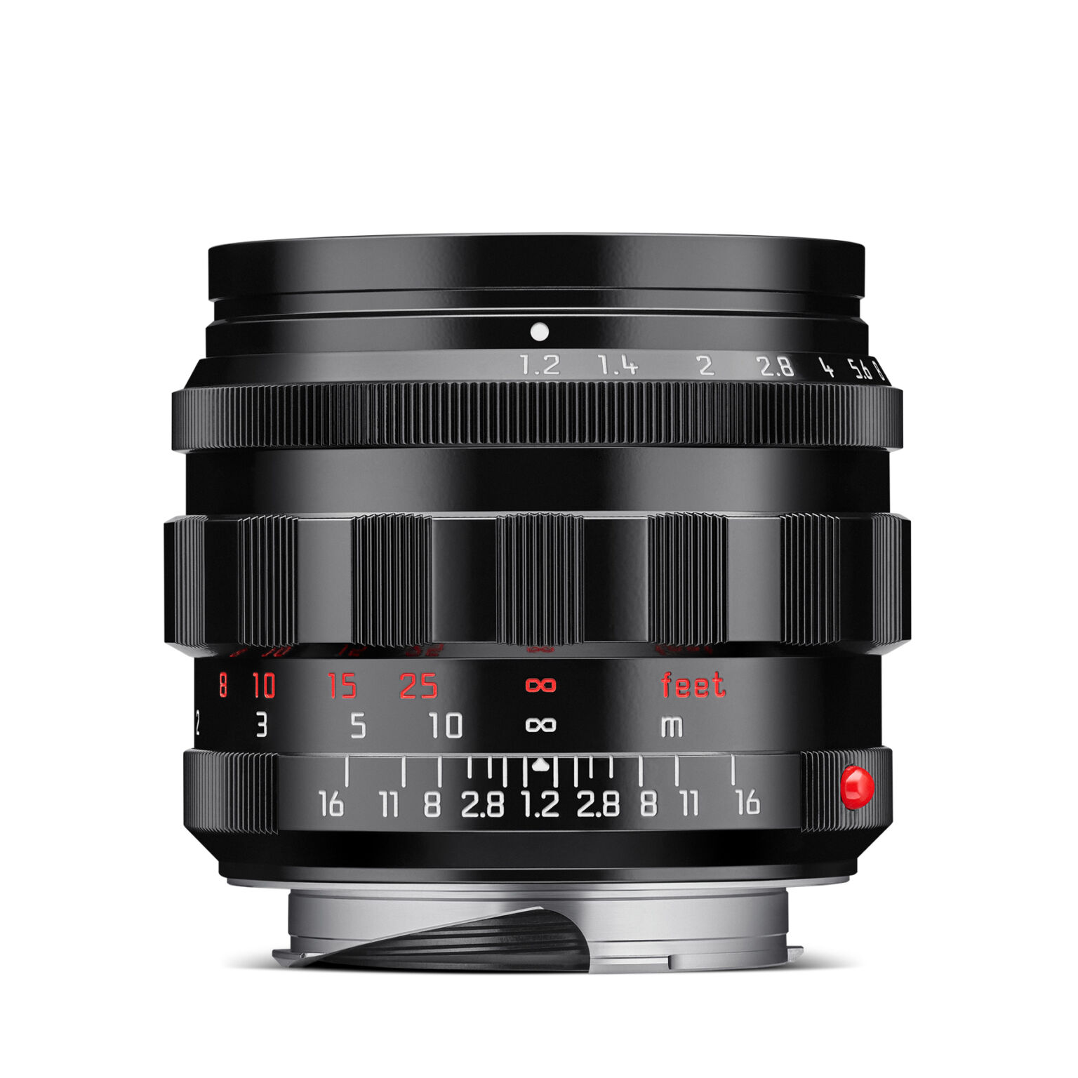 Leica Noctilux M 50mm F 1 2 Asph Glossy Black Finish Lens