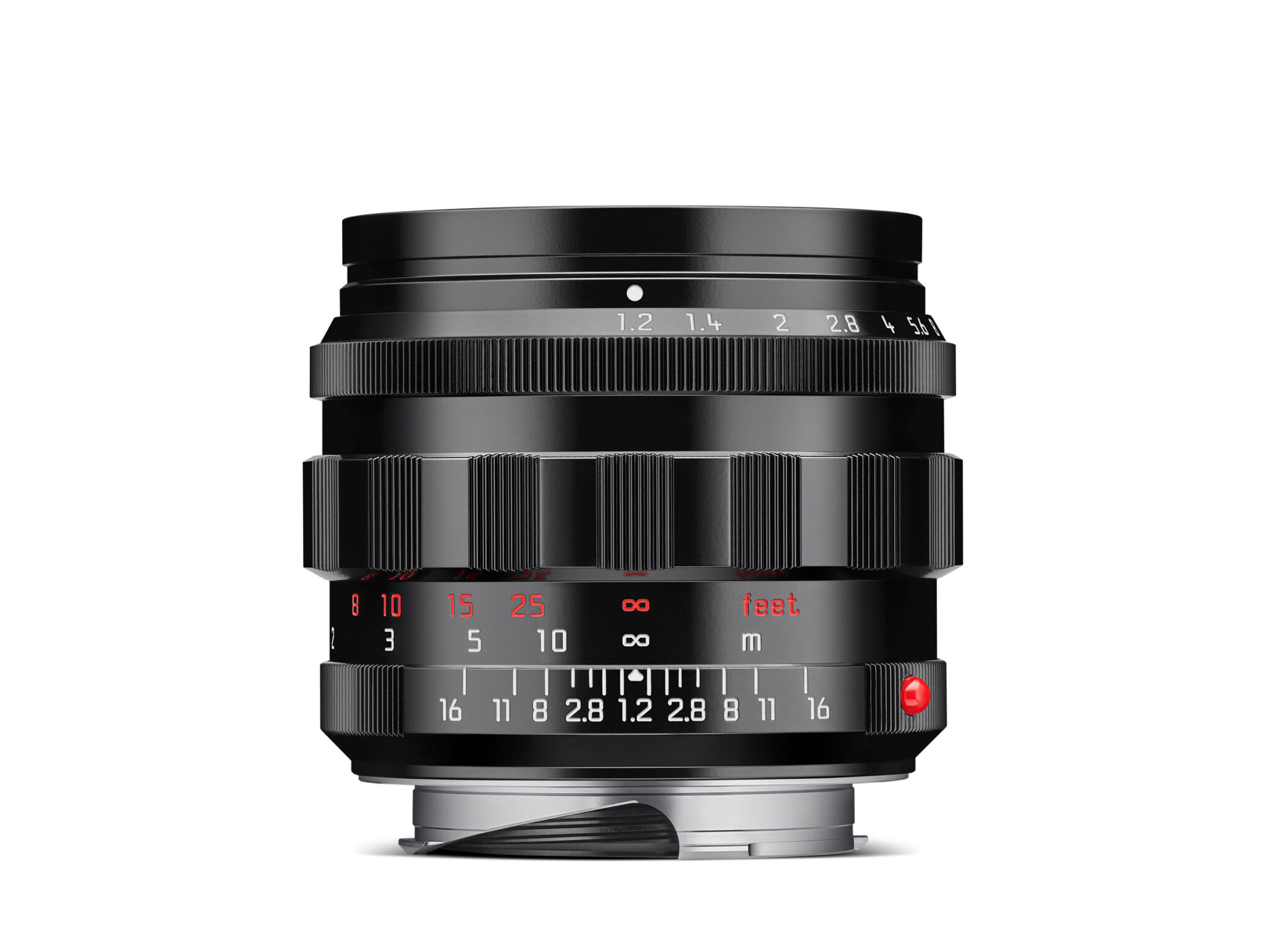 Leica Noctilux M 50mm F 1 2 Asph Glossy Black Finish Lens