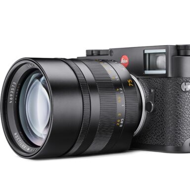 Leica Noctilux M 75mm F 1 25 Asph Black Lens