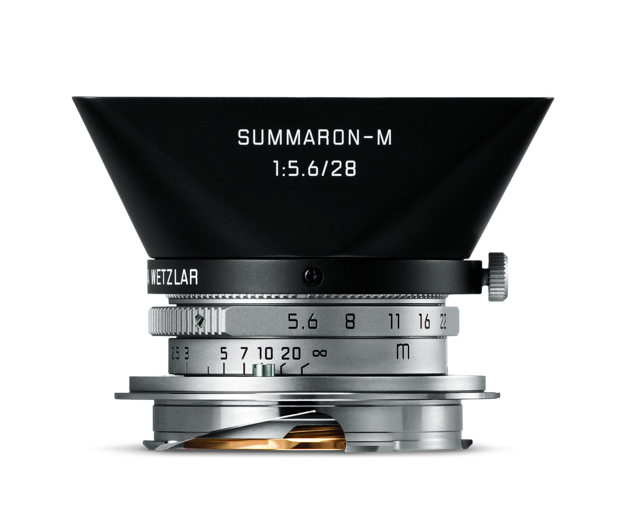 Leica Summaron M 28mm F 5 6 Silver Lens