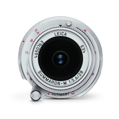 Leica Summaron M 28mm F 5 6 Silver Lens