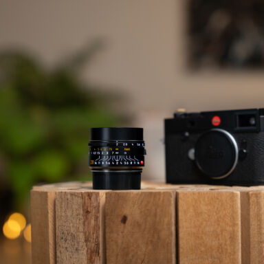 Leica Summicron M 28mm F 2 Asph Black Lens