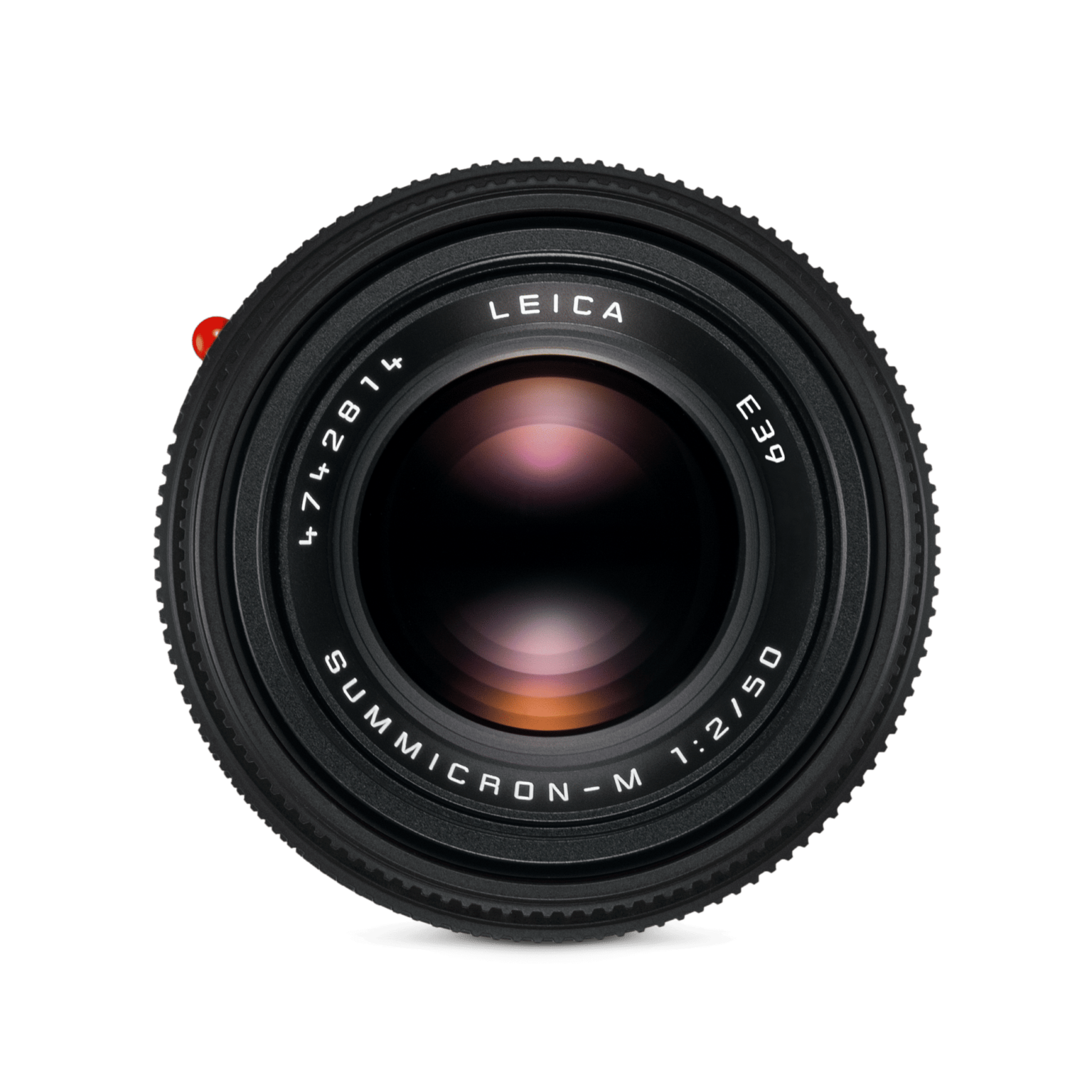 Leica Summicron M 50mm F 2 Black Lens