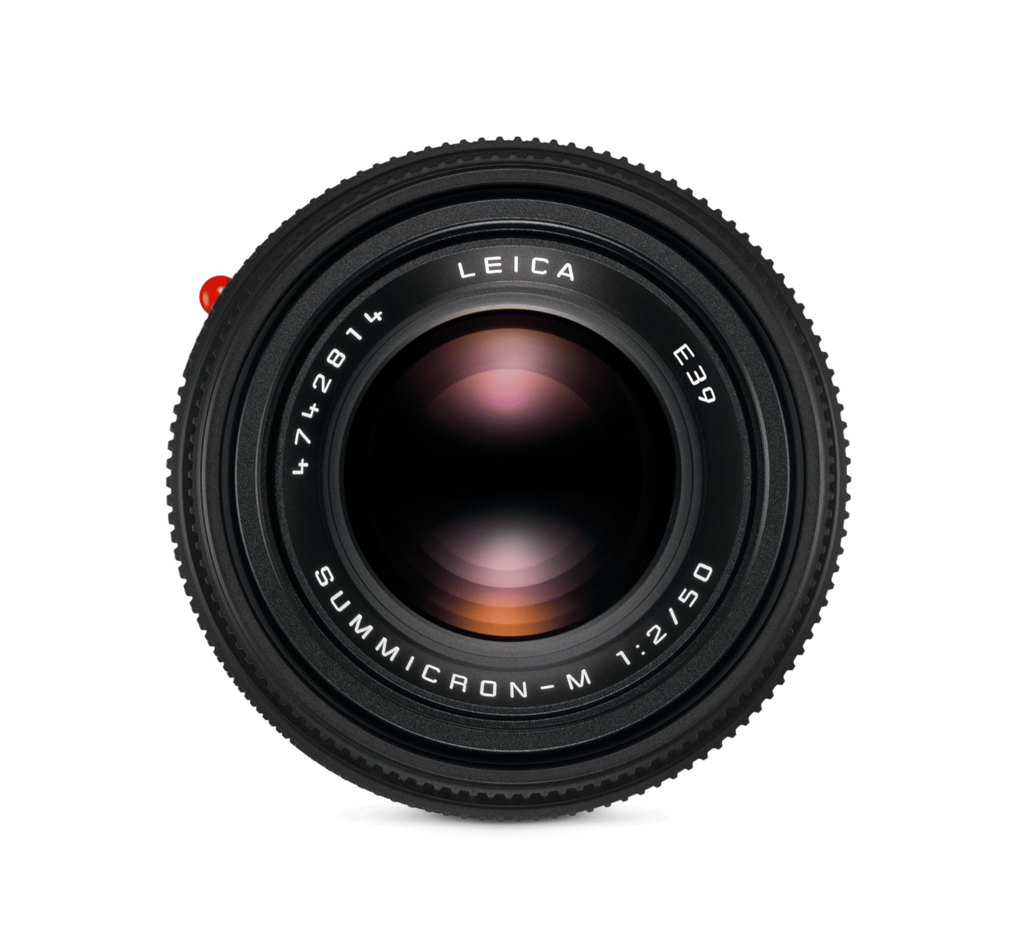 Leica Summicron M 50mm F 2 Black Lens