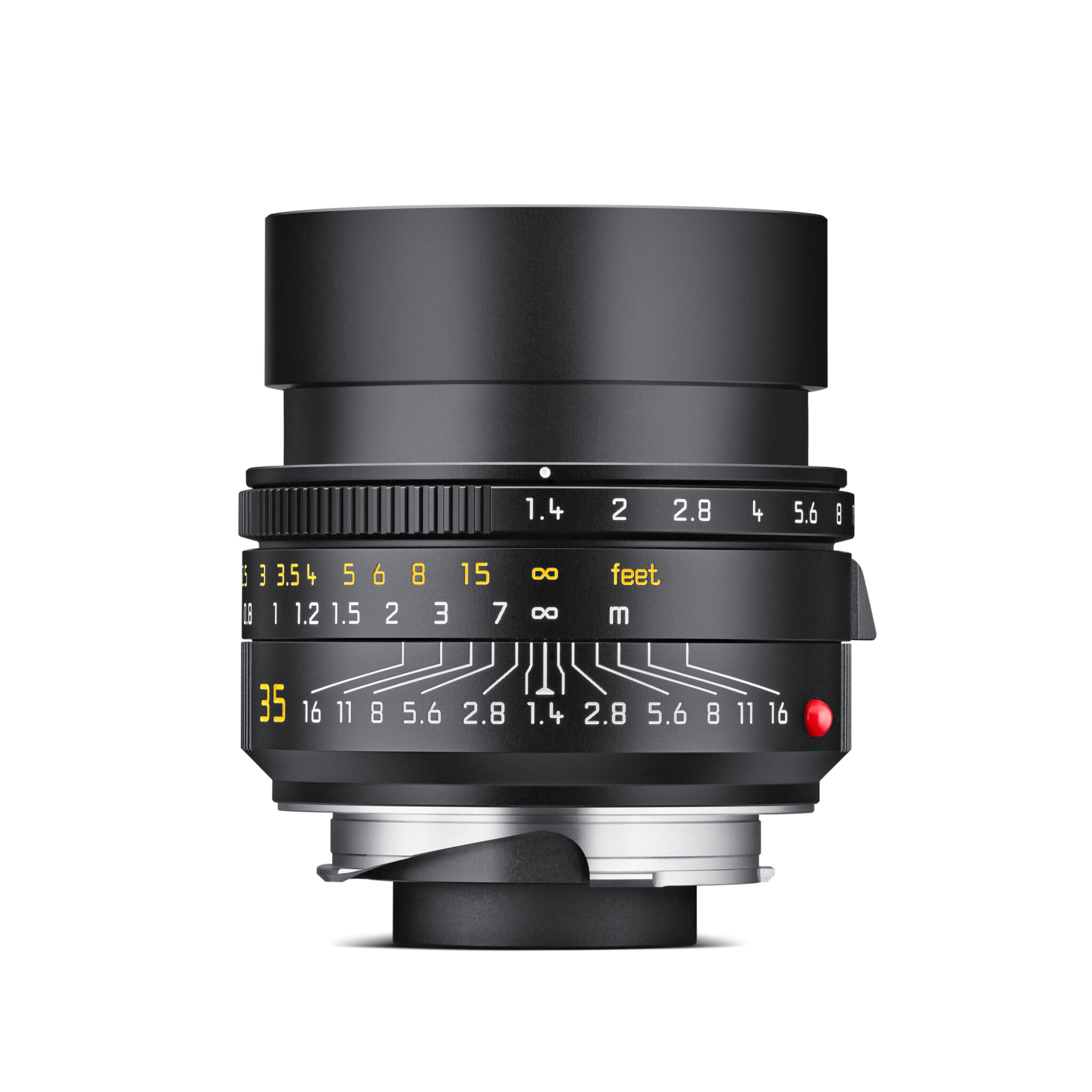 Leica Summilux M 35mm F 1 4 Asph Black Lens