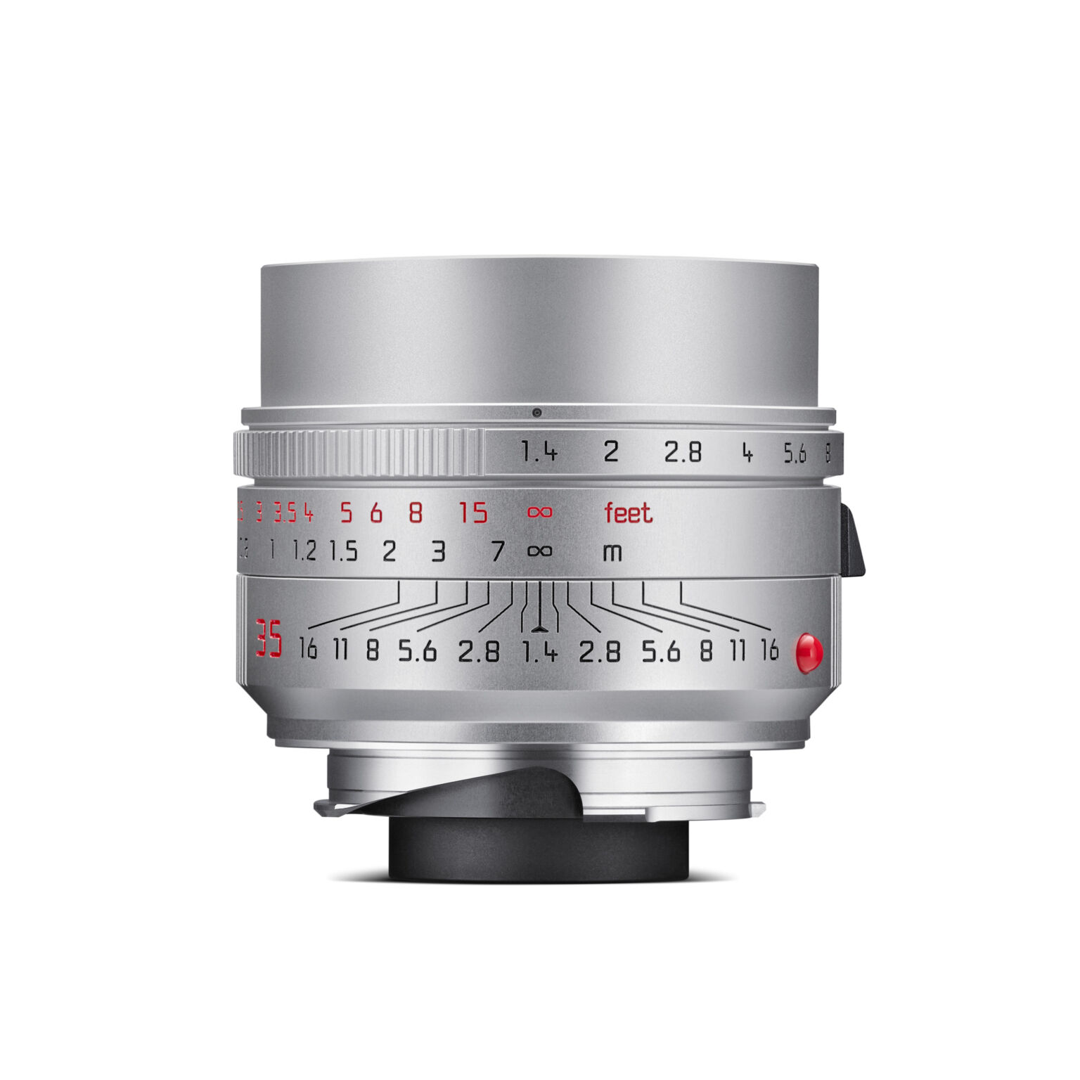 Leica Summilux M 35mm F 1 4 Asph Silver Lens