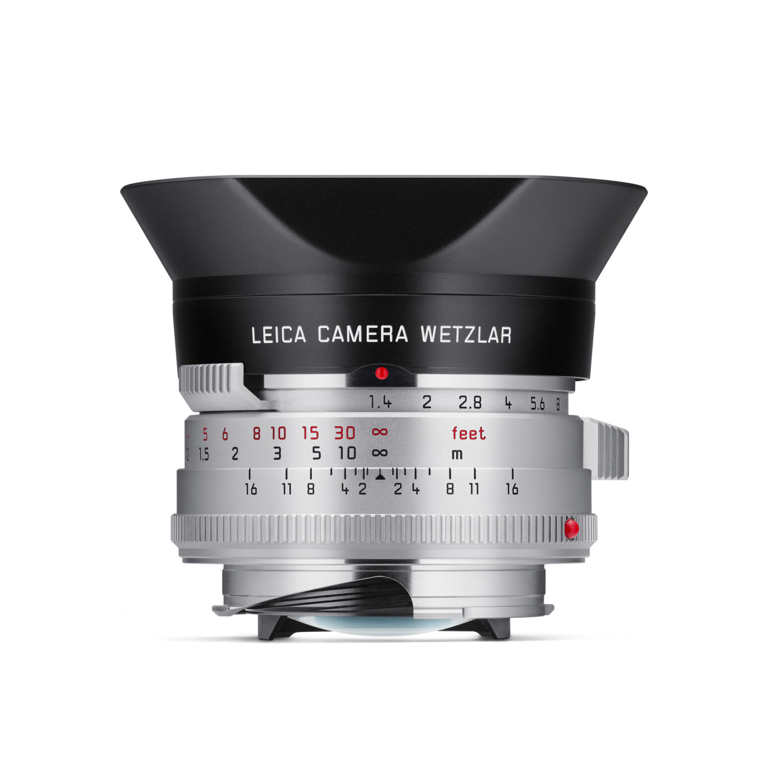 Leica Summilux M 35mm F 1 4 Silver Lens