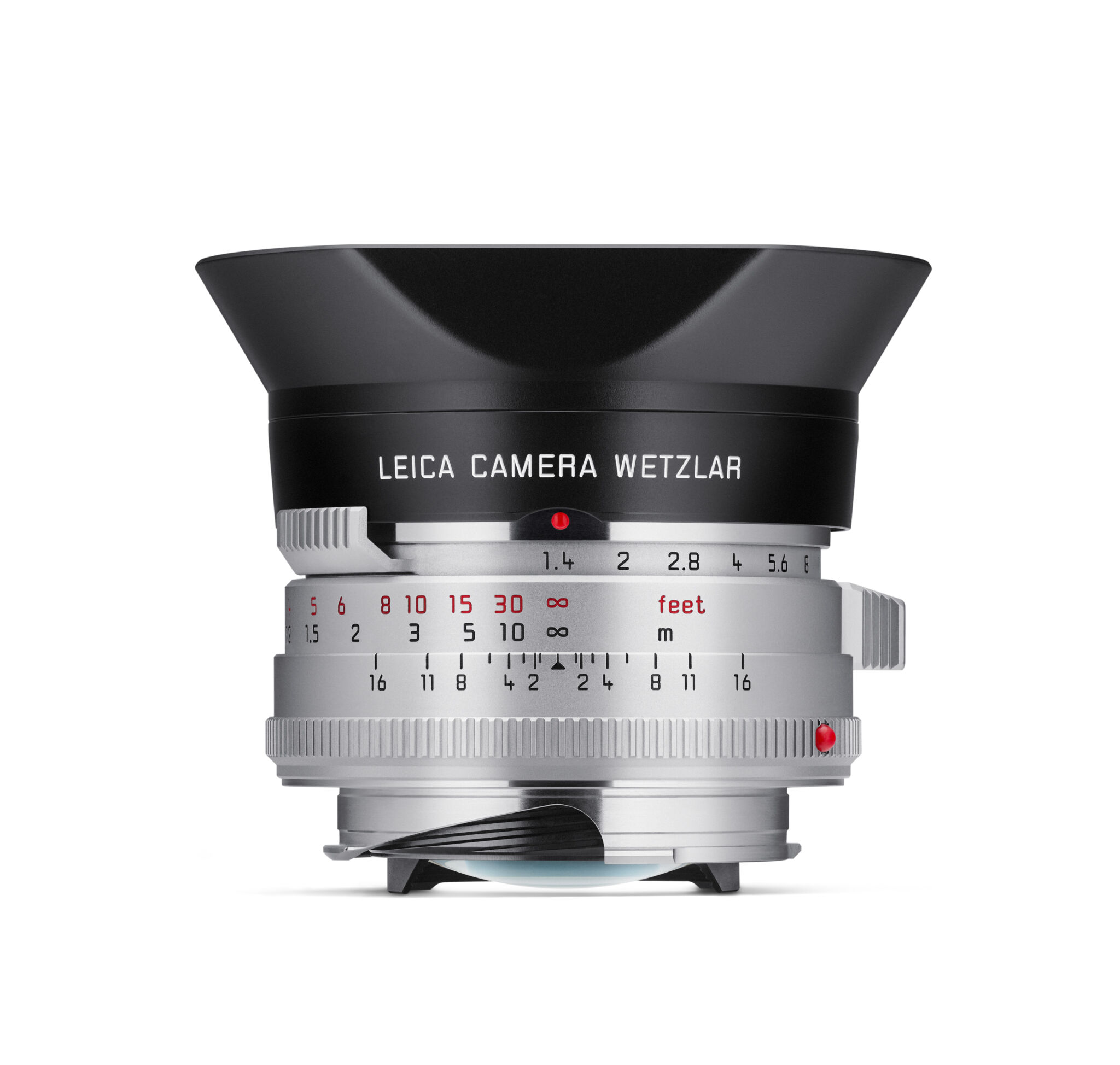 Leica Summilux M 35mm F 1 4 Silver Lens