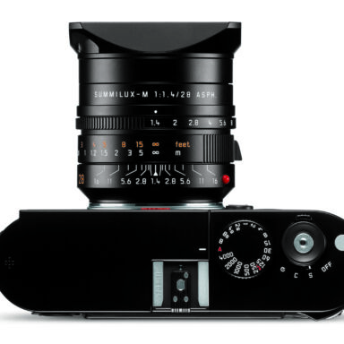 Leica Summilux M 50mm F 1 4 Asph Black Lens