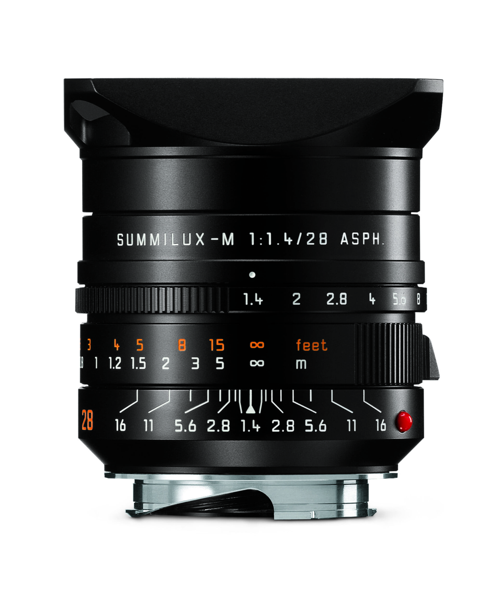 Leica Summilux M 50mm F 1 4 Asph Black Lens