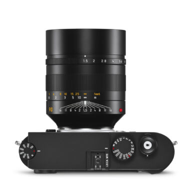 Leica Summilux M 90mm F 1 5 Asph Black Lens