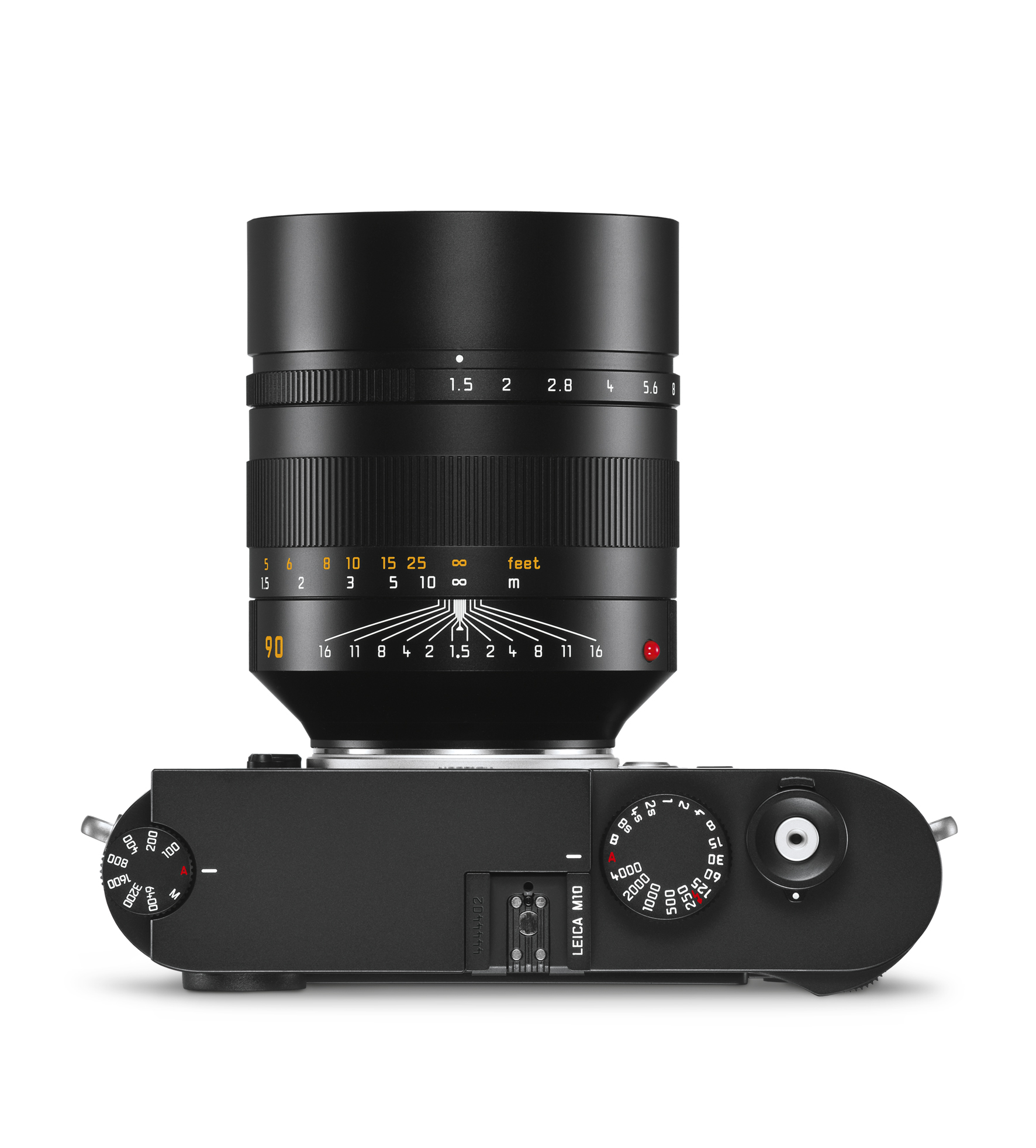 Leica Summilux M 90mm F 1 5 Asph Black Lens