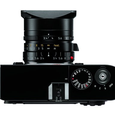 Leica Super Elmar M 21 F 3 4 Asph Black Lens