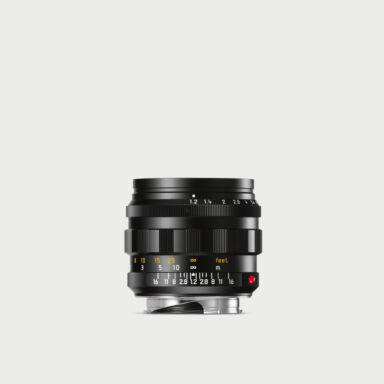 Noctilux M 50mm F 1 2 Asph Black Lens