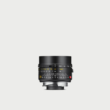 Summicron M 28mm F 2 Asph Black Lens