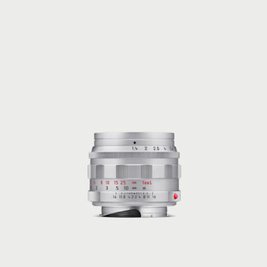 Leica Summilux M 50mm F 1 4 Silver Lens