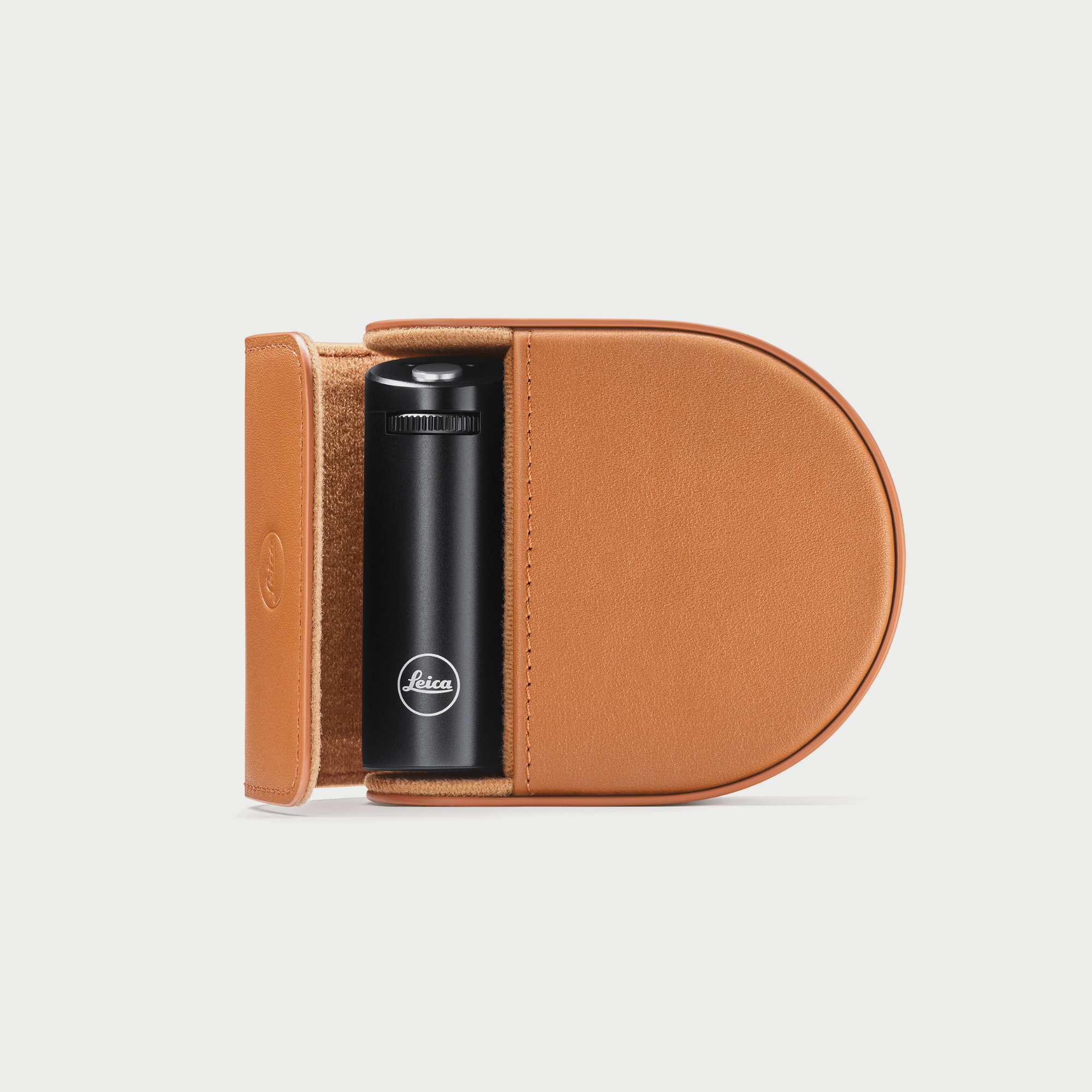 Lux Grip Leather Cognac Case