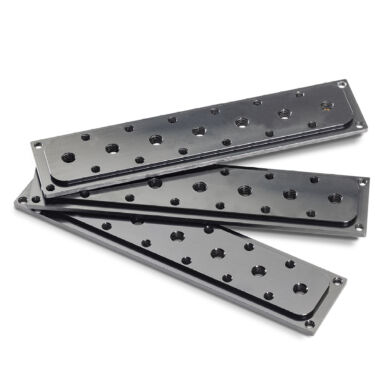 Threaded Metal Plate For Rocket Cart